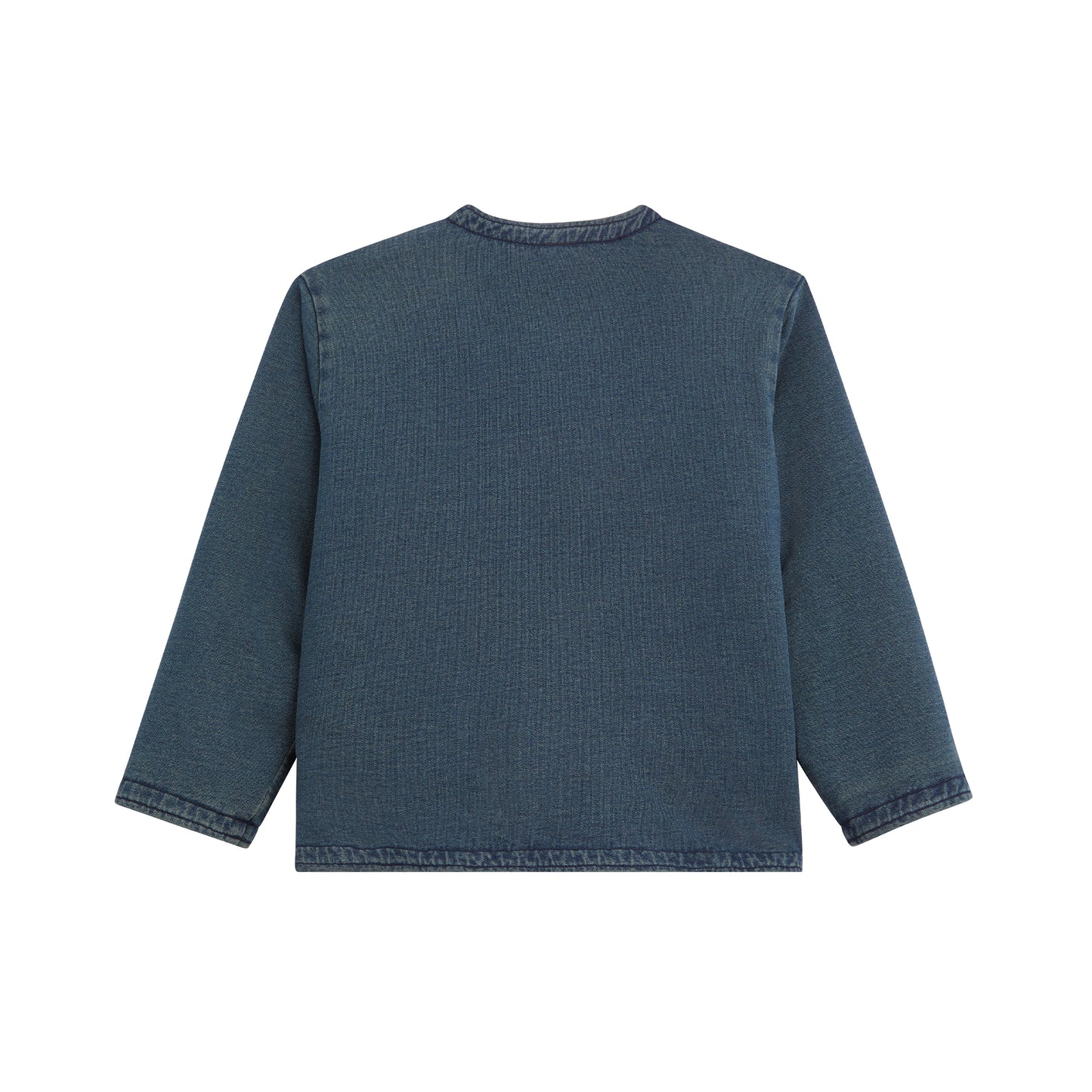 SKULL DENIM CARDIGAN