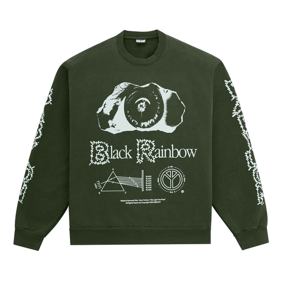 BLACK RAINBOW LONG-SLEEVE T-SHIRT