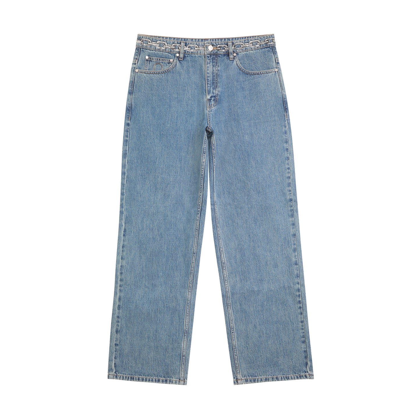 CHAIN LOCK DENIM PANT