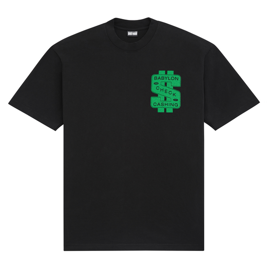 CHECK CASHING T-SHIRT