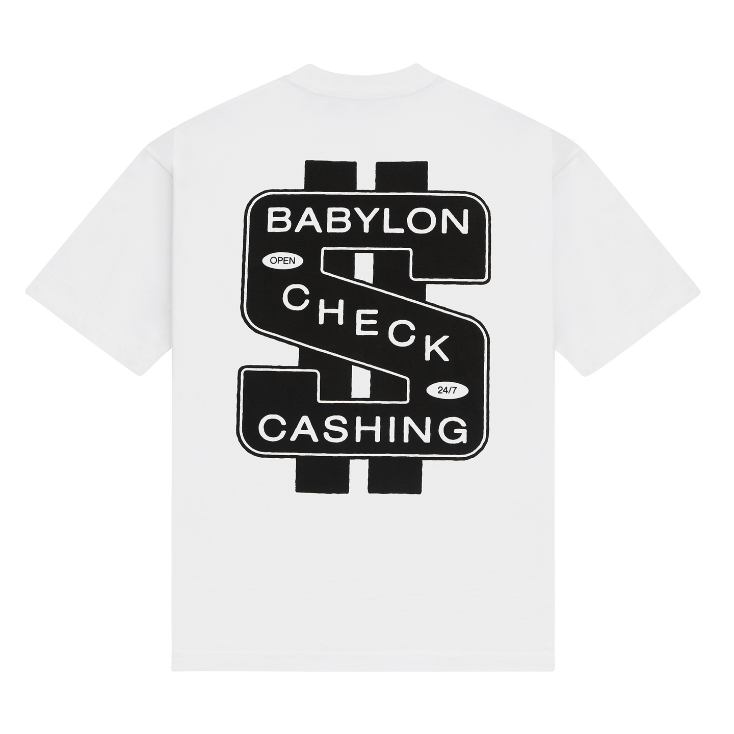 CHECK CASHING T-SHIRT