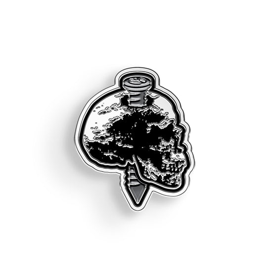SCREW HEAD ENAMEL PIN