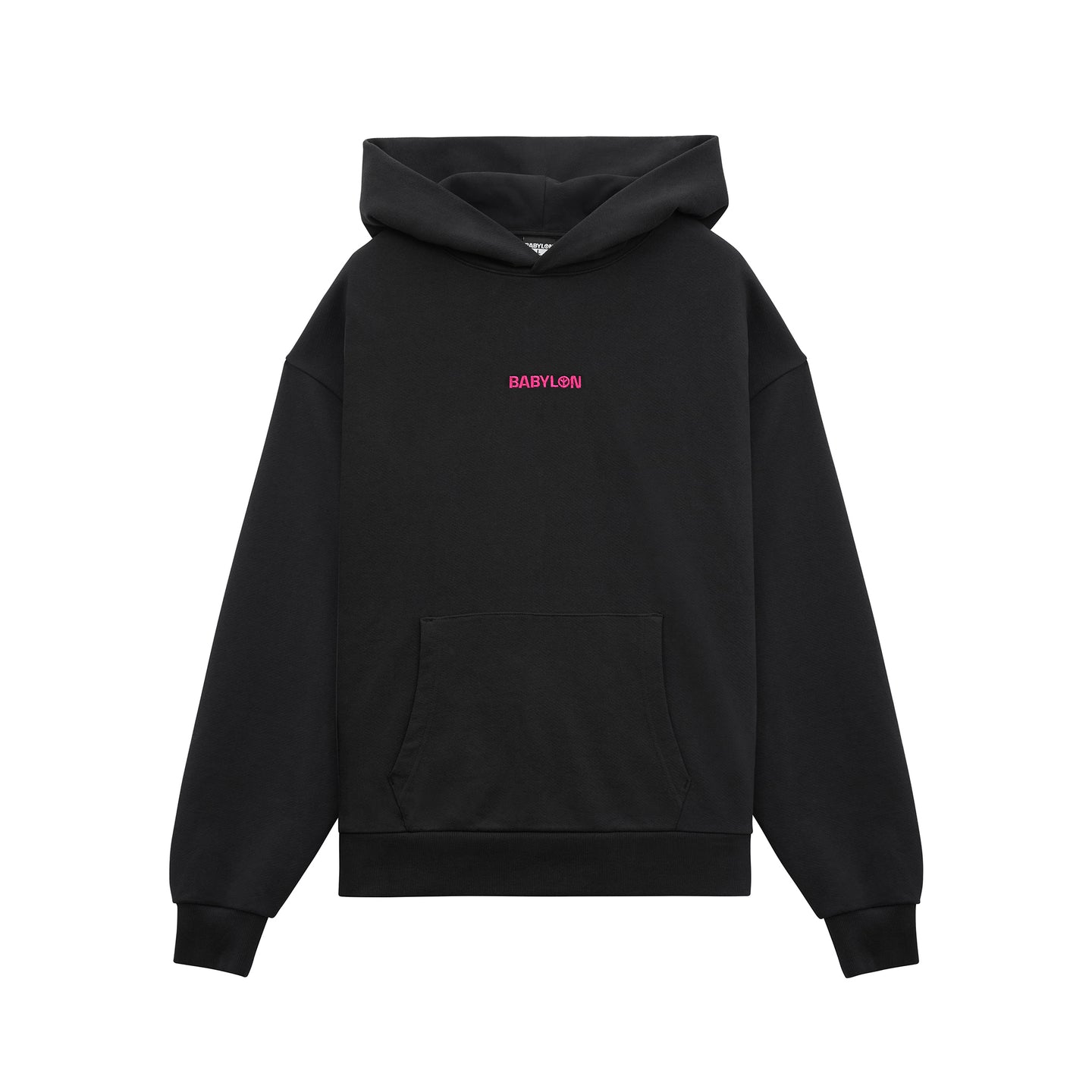 SHOP HOODIE - MAGENTA LOGO