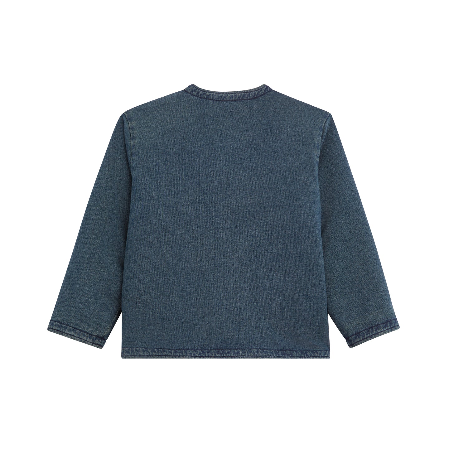 SKULL DENIM CARDIGAN