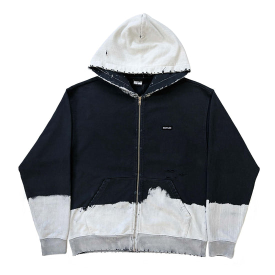 PATCH ZIP UP HOODIE