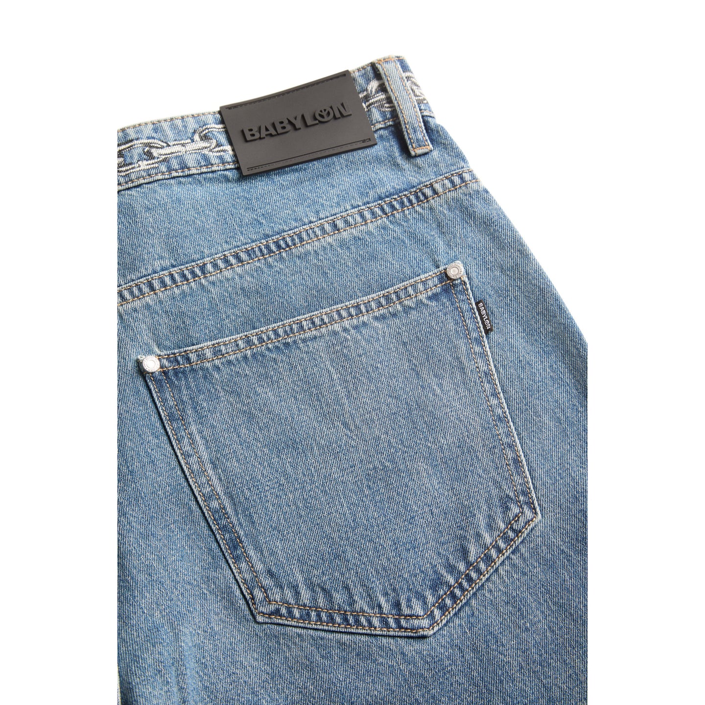 CHAIN LOCK DENIM PANT