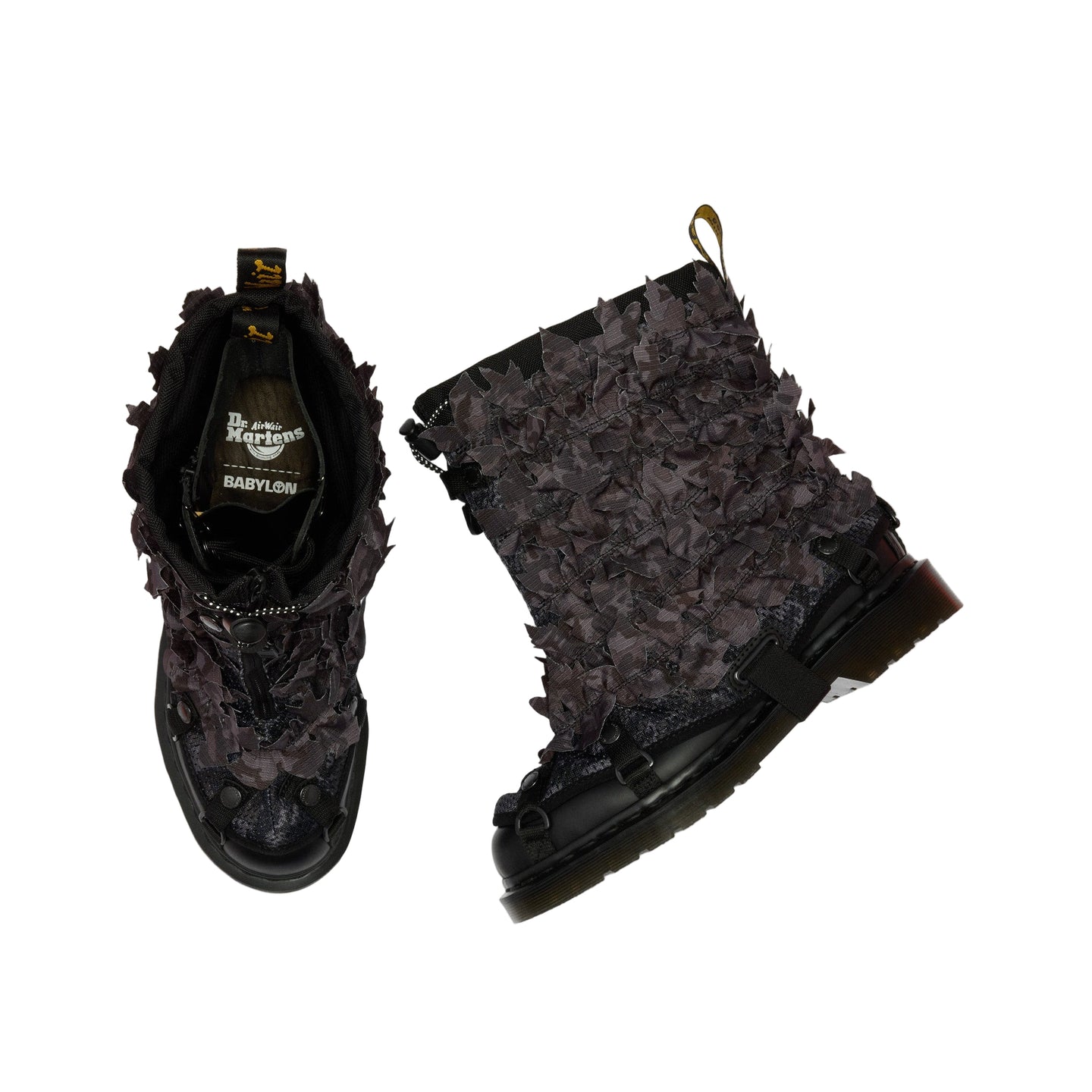 BABYLON X DR. MARTENS 1460 BLACK CAMO