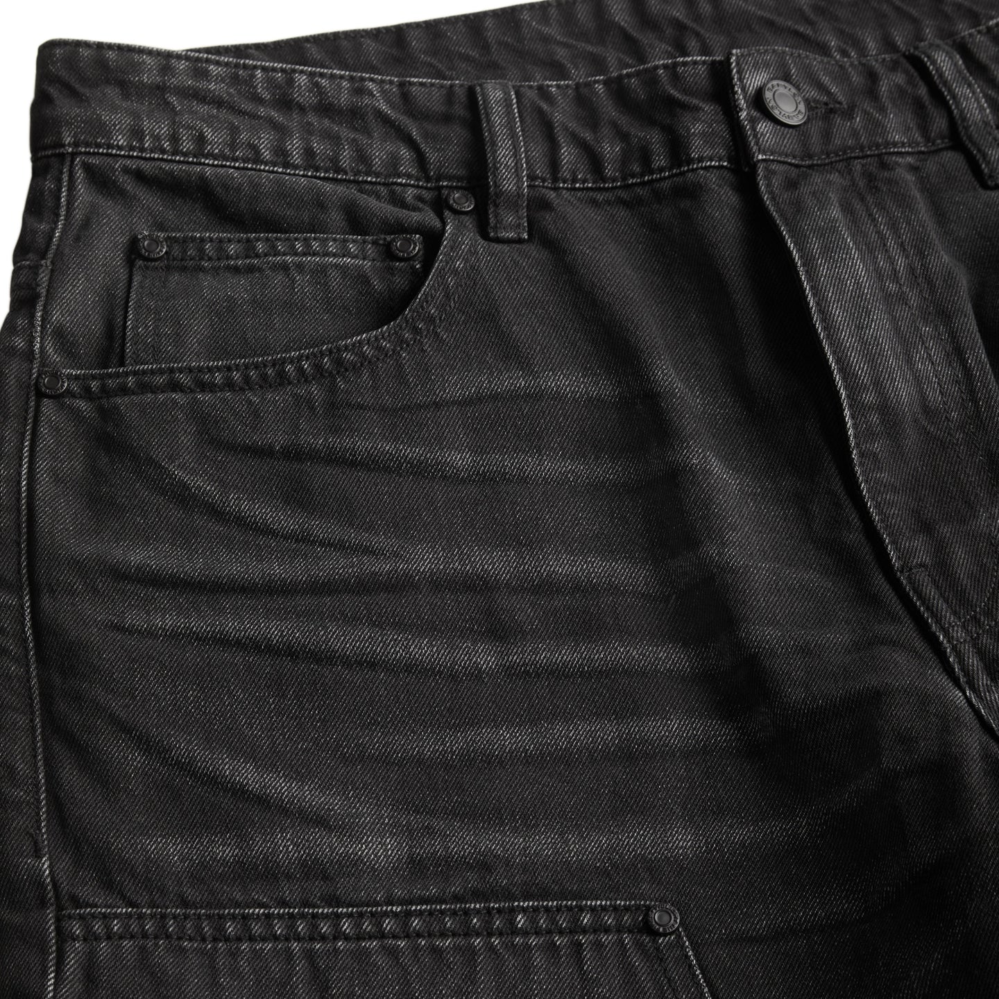 DOUBLE KNEE PANT BLACK