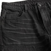 DOUBLE KNEE PANT BLACK