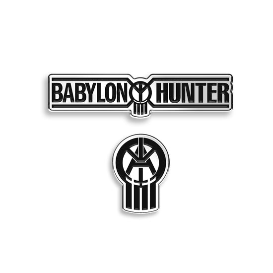 BABYLON X BOUNTY HUNTER PIN SET