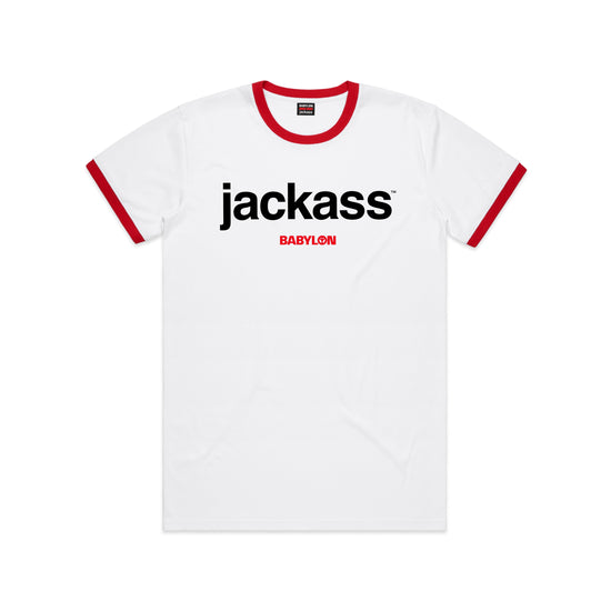 JACKASS x BABYLON -  RINGER TEE