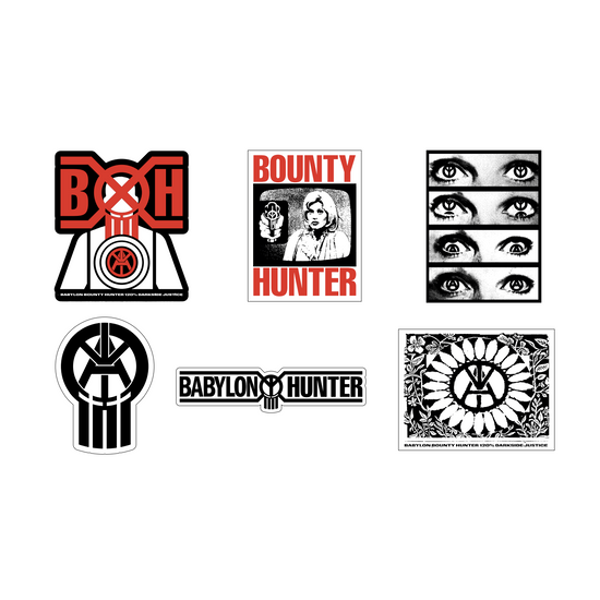 BABYLON X BOUNTY HUNTER STICKER PACK